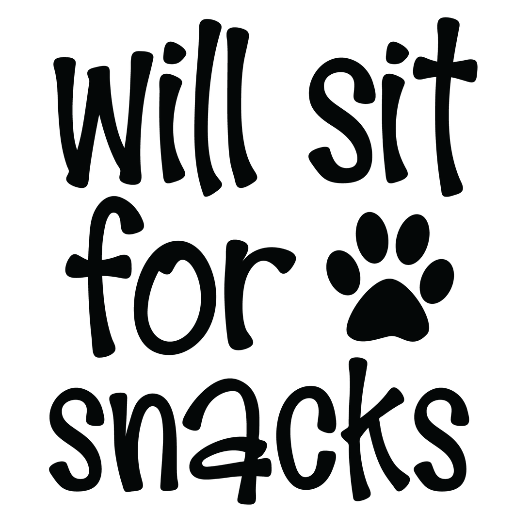 Will Sit For Snacks
