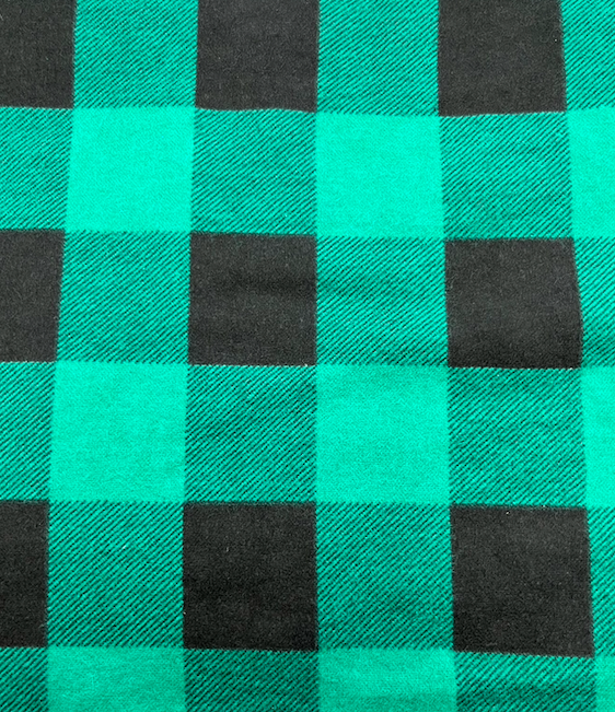 Green Flannel Buffalo Plaid